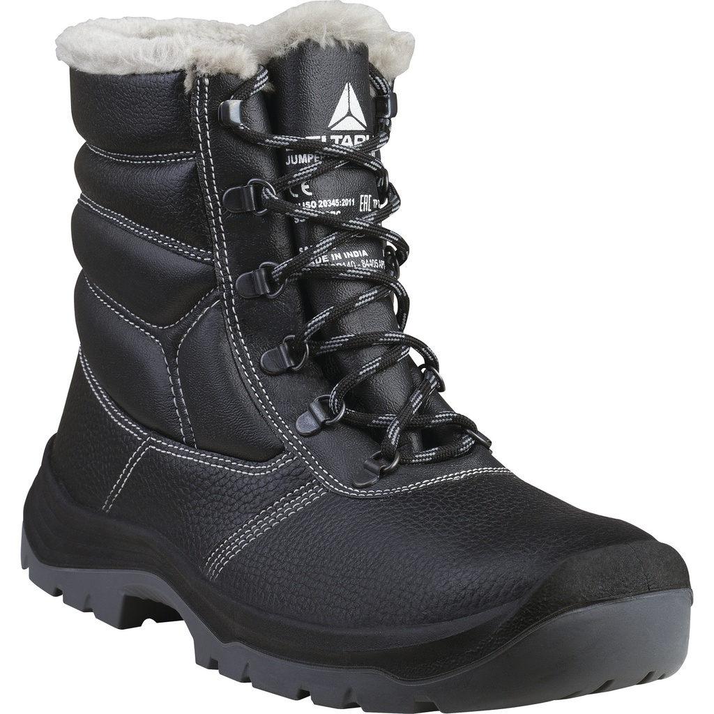 JUMPER3 S3 FUR HC SRC PIGMENTED SPLIT LEATHER BOOTS - FUR LINING - S3 CI SRC 