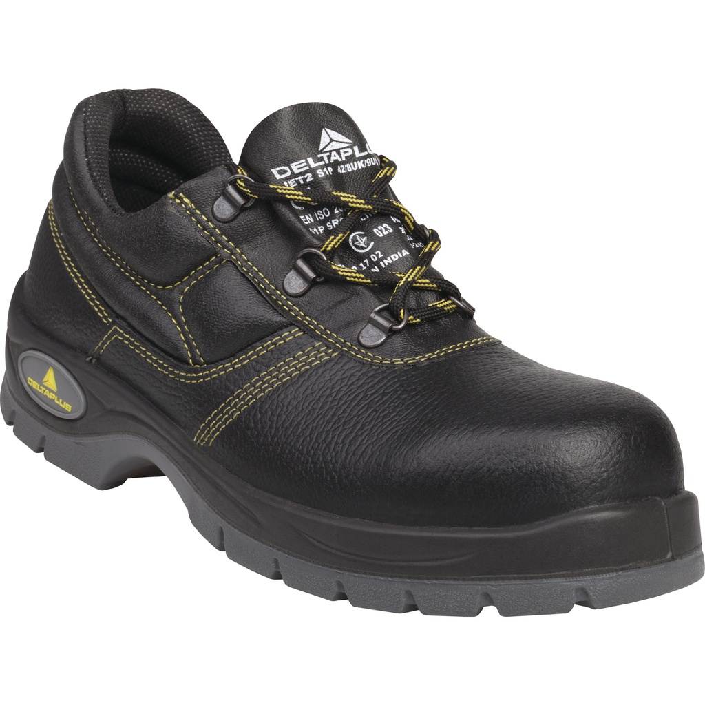 JET2 S1P SRC PIGMENTED SPLIT LEATHER SHOES - S1P SRC 