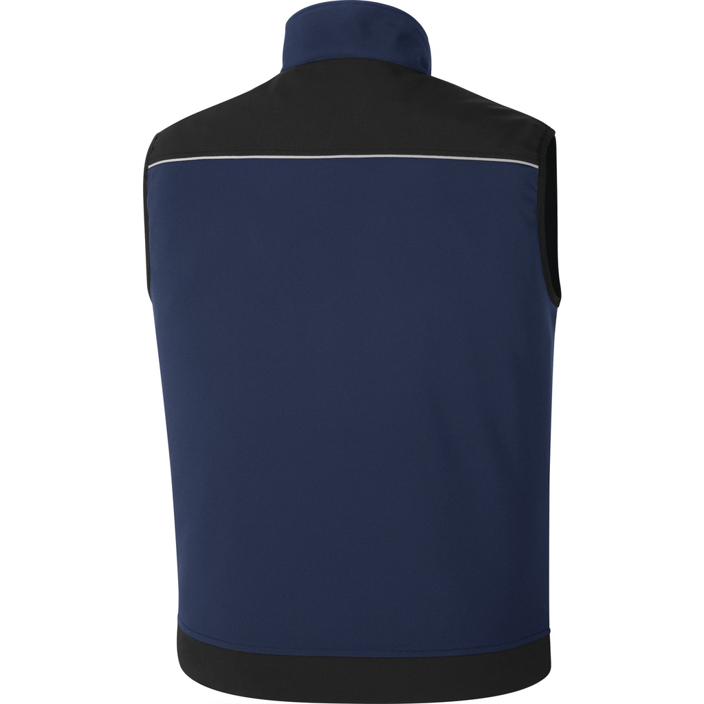 HOLEN POLYESTER / ELASTHANE &quot;SOFTSHELL&quot; BODYWARMER WITH 3 LAMINATED LAYERS 