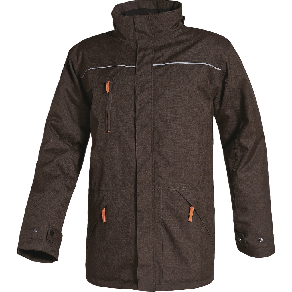 ODDA POLYESTER PARKA WITH 2 LAMINATED LAYERS 