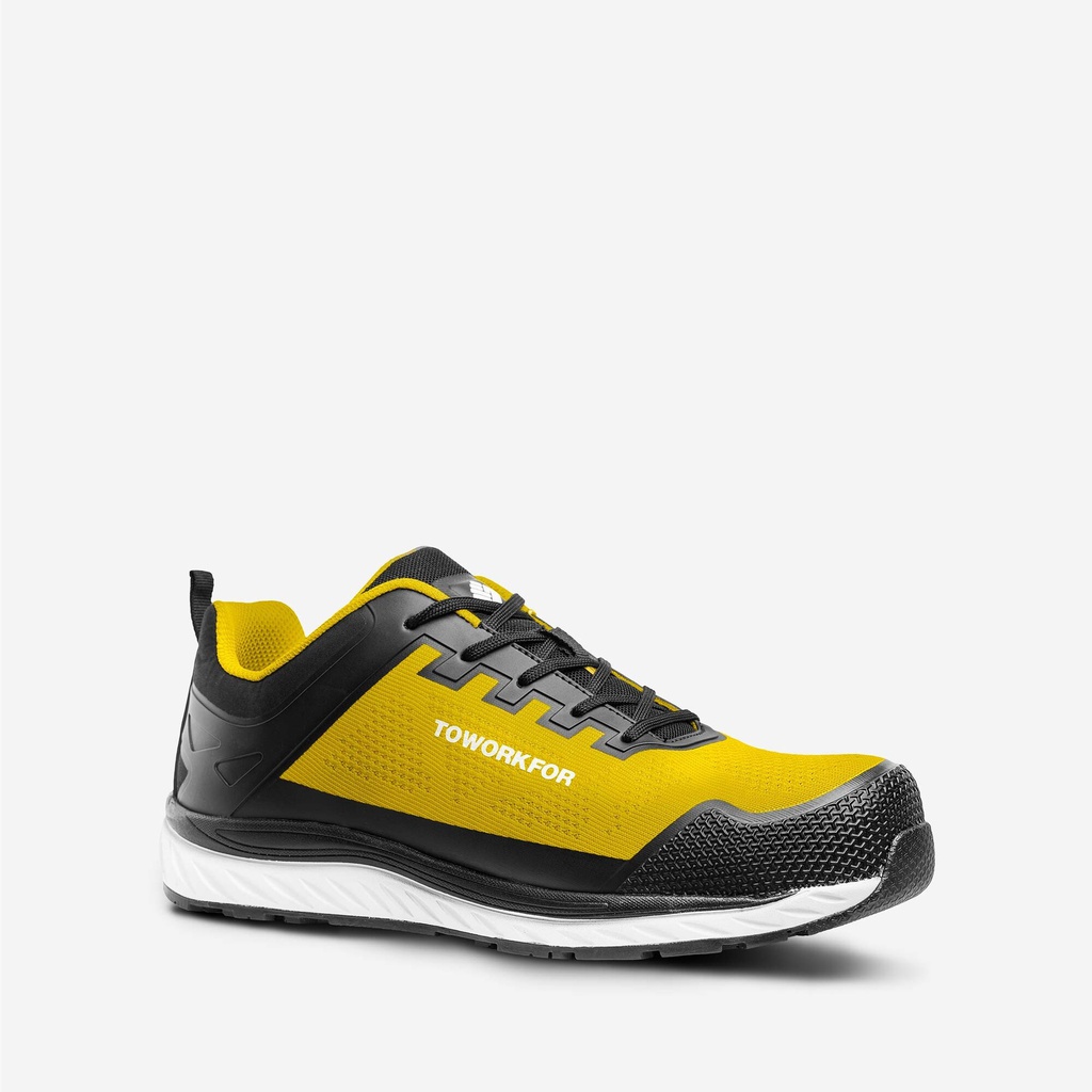 TOWORKFOR Super Set Yellow Yellow/Black/White, lace low, ESD, S1P