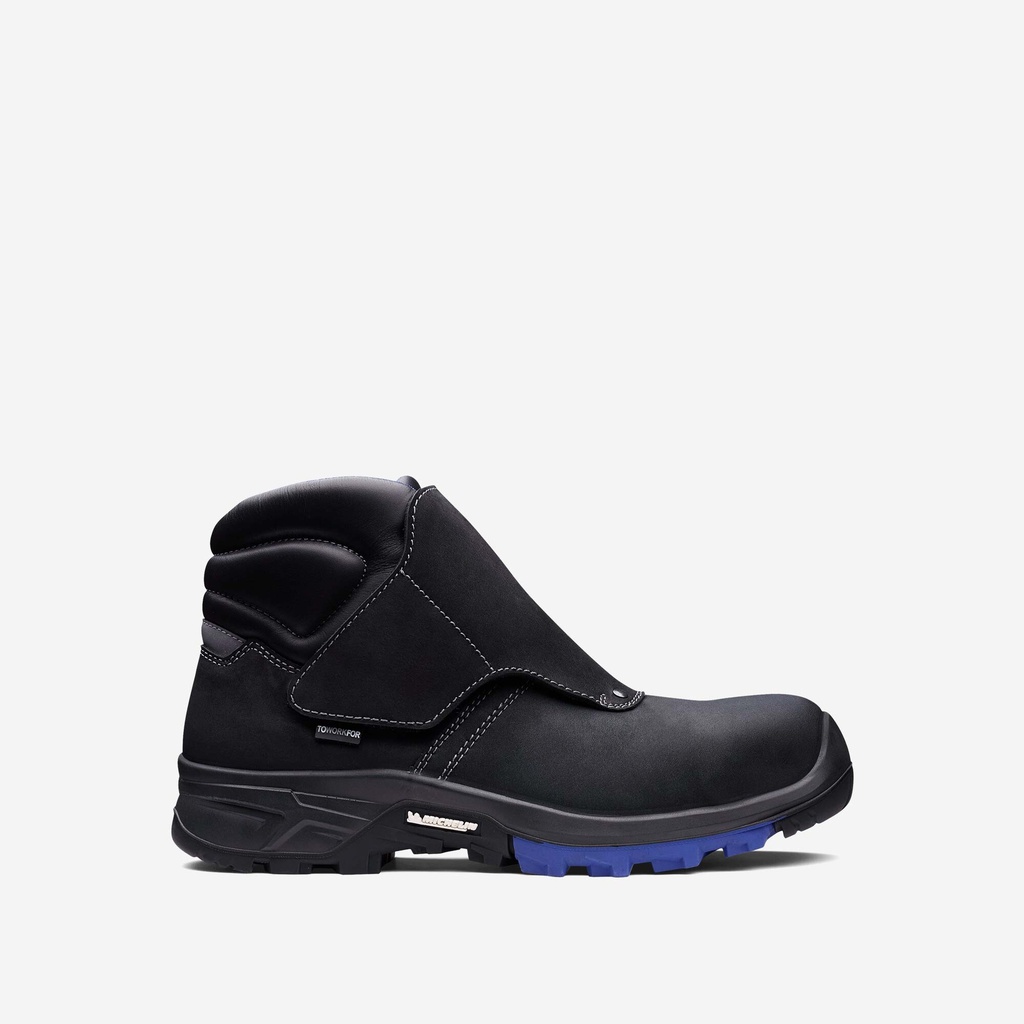 TOWORKFOR Fuel Black/Blue, welding shoe, Michelin sole, S3