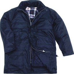 ISOLA PARKA IN POLYESTER WITH PVC COATING 