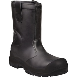 SAMARA S3 SRC PIGMENTED SPLIT LEATHER FUR-LINED BOOTS - S3 CI SRC 