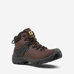 TOWORKFOR Hiker Brown Brown, lace high, S3