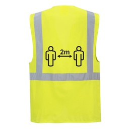 Portwest CV76 Social Distancing Executive Vest 2m