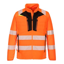 Portwest DX473 DX4 Hi-Vis Hybrid Baffle Jacket
