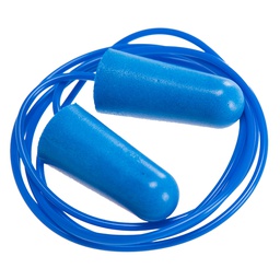 [EP30BLU] Portwest EP30 Detectable Corded PU Ear Plugs (200 pairs)