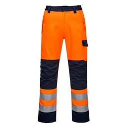 Portwest MV36 Modaflame RIS Orange/Navy Trousers