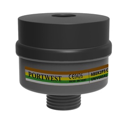 [P976BKR] Portwest P976 ABEK2P3 Combination Filter Universal Thread (Pk4)