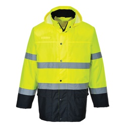 Portwest S166 Hi-Vis Contrast Rain Lite Traffic Jacket 