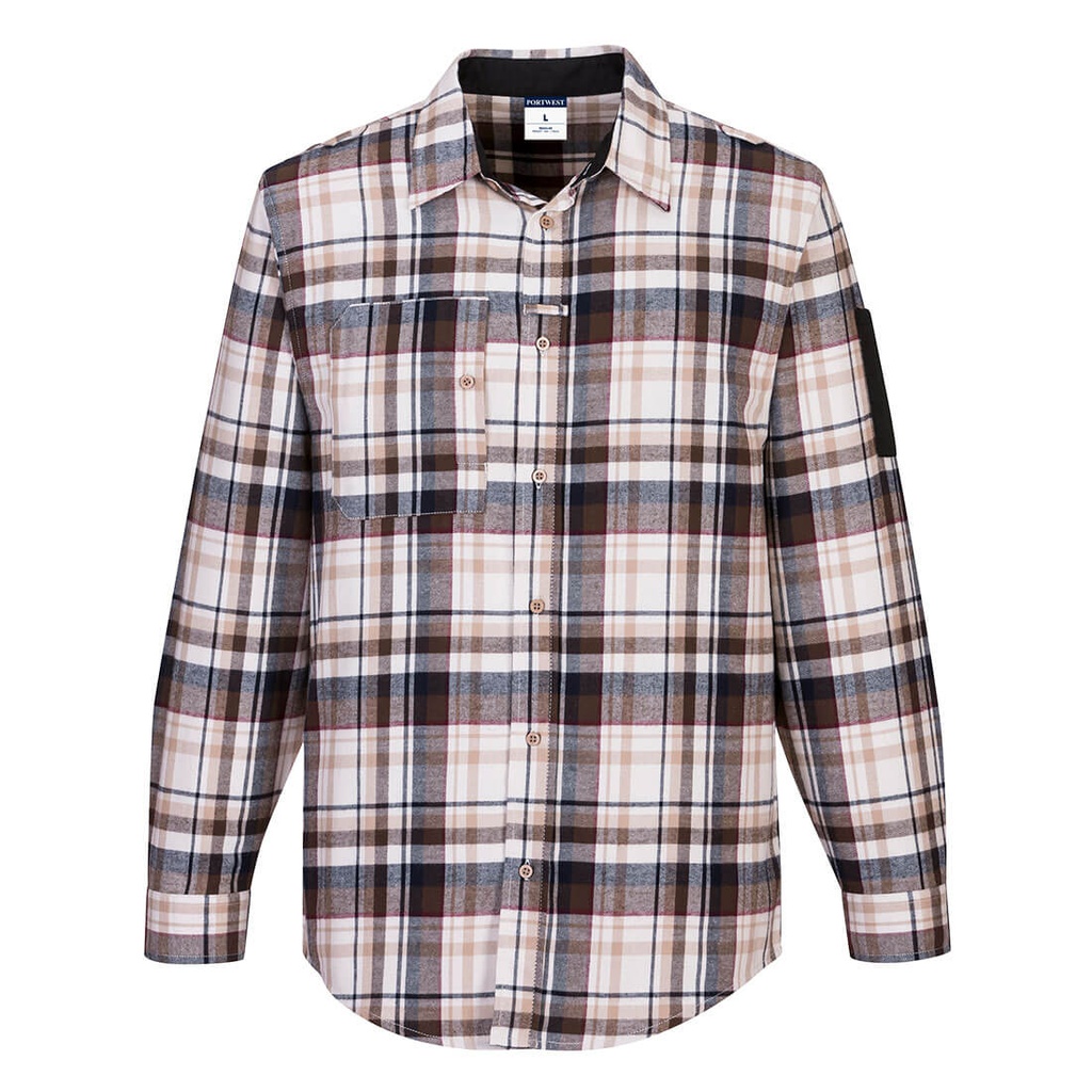 Portwest KX370 KX3 Check Work Shirt