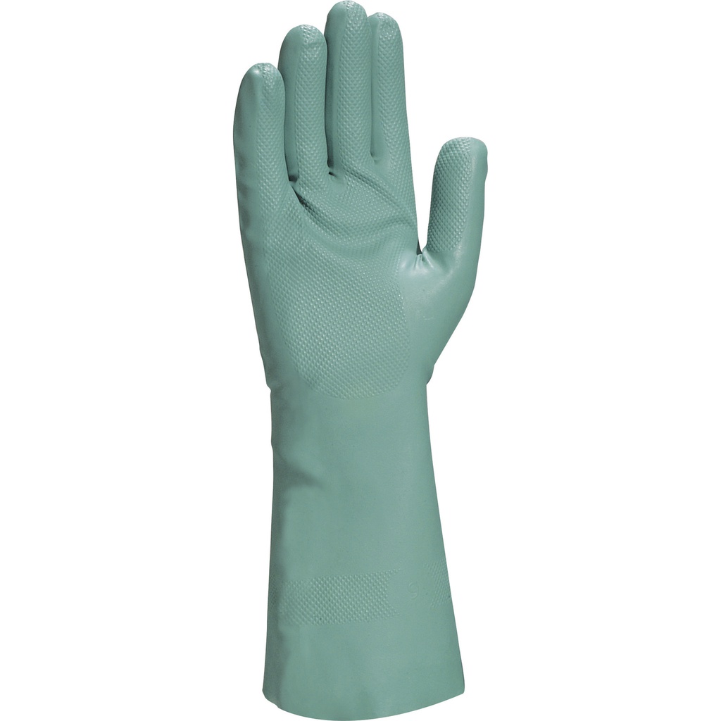 NITREX VE802 COTTON FLOCK NITRILE GLOVE - 33 CM 
