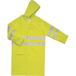 605V2 HIGH VISIBILITY PVC RAINCOAT 