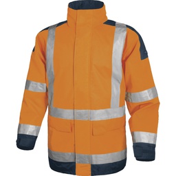 EASYVIEW PU-COATING POLYESTER HIGH VISIBILITY PARKA 