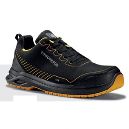 TOWORKFOR X-102 Black/Yellow, lace low, ESD, S3