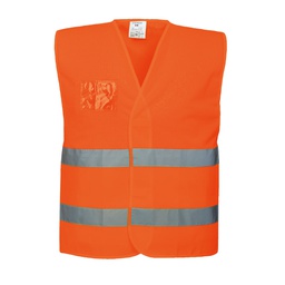 Portwest C494 Hi-Vis Half Mesh Two Band Vest 