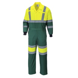 Portwest E052 Hi-Vis X Back Contrast Coverall
