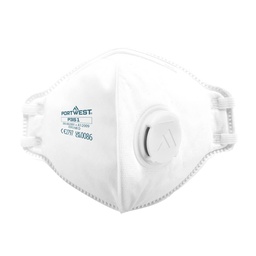 [P351WHR] Portwest P351 FFP3 Valved Dolomite Fold Flat Respirator (Pk20)