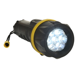 [PA60YBR] Portwest PA60 7 LED Rubber Torch 