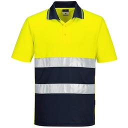Portwest S175 Hi-Vis Lightweight Contrast Polo Shirt S/S 