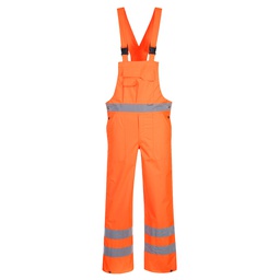 Portwest S388 Hi-Vis Breathable Rain Bib and Brace